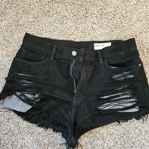 Pistola distressed shorts